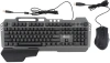 Клавиатура + мышь Оклик 700GMK клав:черный мышь:черный USB Multimedia LED (1533156)