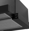Вытяжка встраиваемая Lex HIDE 600 черный управление: кнопочное (1 мотор)