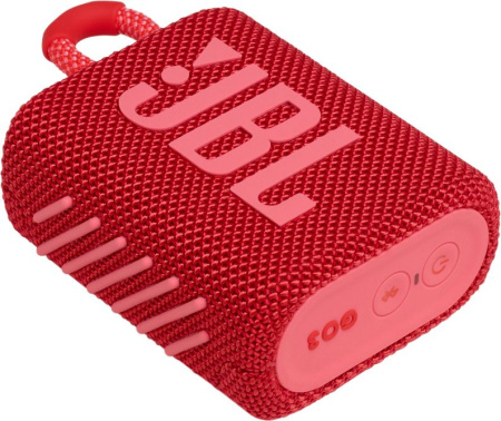 Колонка порт. JBL GO 3 красный 4.2W 1.0 BT (JBLGO3RED)