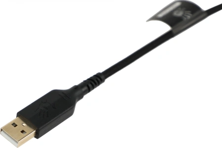 Наушники с микрофоном A4Tech Bloody G570 черный/серый 2м мониторные USB оголовье (G570 (BLACK+GREY) USB)