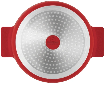 Сотейник Rondell Red Edition RDA-1119 d=24см (с крышкой) красный