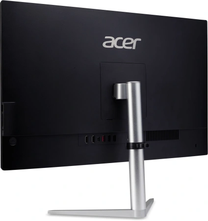 Моноблок Acer Aspire C24-1300 23.8" Full HD Ryzen 5 7520U (2.8) 8Gb SSD512Gb RGr CR Eshell GbitEth WiFi BT 65W клавиатура мышь Cam черный 1920x1080