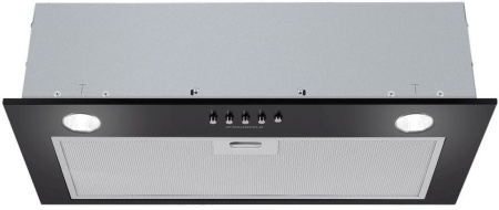 Вытяжка встраиваемая Maunfeld Crosby Singl 5028 черный управление: кнопочное (1 мотор)