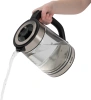 Чайник электрический Vitek VT-1179 1.7л. 2200Вт серебристый корпус: стекло/металл