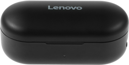 Гарнитура внутриканальные Lenovo HT28 черный беспроводные bluetooth в ушной раковине (УТ000023561)