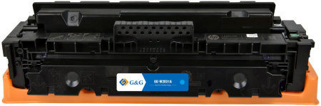 Картридж лазерный G&G GG-W2031A 415A (есть ограничения по прошивке) голубой (2100стр.) для HP LJ M454/MFP M479