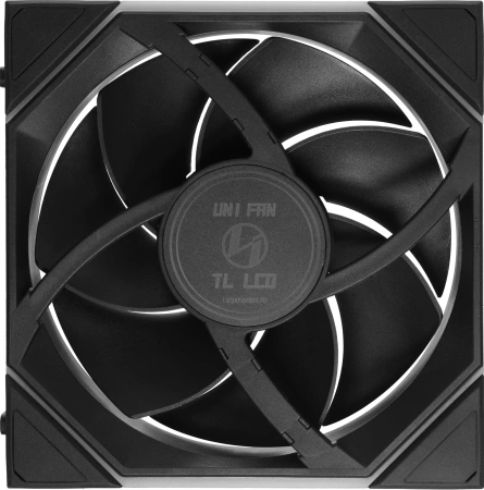 Вентилятор Lian-Li Uni Fan TL 140 LCD 7-pin 28.5dB LED Ret