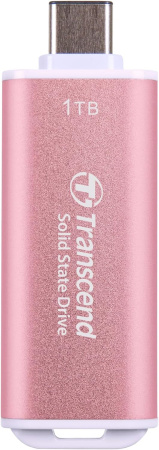 Накопитель SSD Transcend USB-C 1TB TS1TESD300P ESD300 розовый