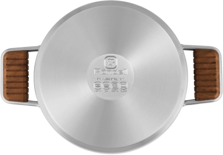 Кастрюля Rondell Fjord RDS-1792 5.2л. d=24см (с крышкой) стальной