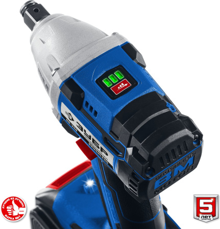 Гайковерт Зубр GB-250-42 аккум. патрон:квад.1/2" (кейс в комплекте)