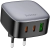 Сетевое зар./устр. Hoco CS33A 30W 3A+2.5A+2A+1.5A (PD+QC) 2xUSB/USB type-C универсальное серый (PD30W(TYPE-C TO TYPE-C) 17536)