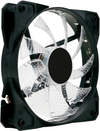 Вентилятор Оклик OG-CF120RGB2-BK 120x120x25 3-pin 4-pin (Molex)25dB LED Ret