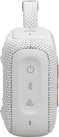 Колонка порт. JBL GO 4 белый 4.2W 1.0 BT 850mAh (JBLGO4WHT)