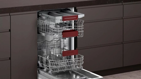 Посудомоечная машина встраив. Neff S855EMX16E узкая инвертер