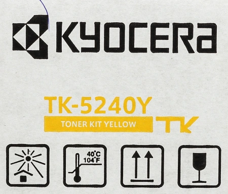 Картридж лазерный Kyocera TK-5240Y 1T02R7ANL0 желтый (3000стр.) для Kyocera P5026cdn/cdw M5526cdn/cdw