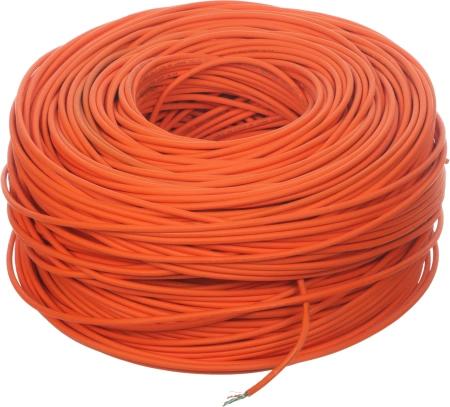 Кабель информ. NTSS (NTSS-IN-FTP4-5E-LSZH-OR) кат.5E F/UTP 4X2X24AWG LSZH внутр. 305м оранж.