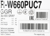 Холодильник Hitachi R-W660PUC7 GGR 2-хкамерн. серый стекло инвертер