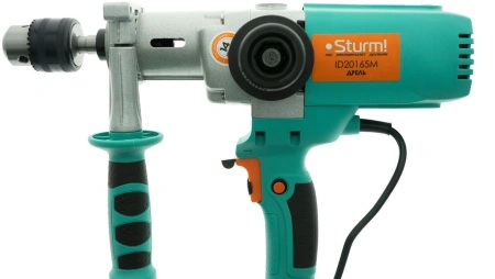 Дрель безударная Sturm! ID20165M 1650Вт ключевой реверс
