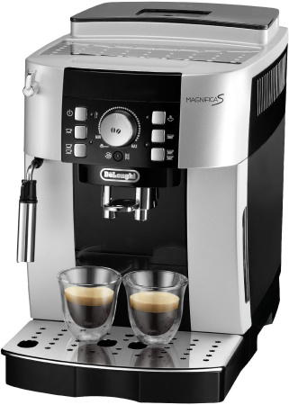 Кофемашина Delonghi Magnifica S ECAM21.117.SB 1450Вт серебристый/черный