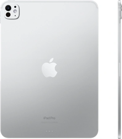 Планшет Apple iPad Pro 2024 A2836 M4 9C RAM8Gb ROM256Gb 11" OLED 2420x1668 iOS серебристый 12Mpix 12Mpix BT WiFi 10hr