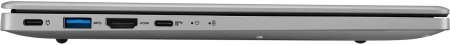 Ноутбук Osio FocusLine F140a-008 Ryzen 5 5560U 16Gb SSD512Gb AMD Radeon 14" IPS FHD (1920x1080) noOS grey WiFi BT Cam 6000mAh