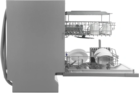 Посудомоечная машина встраив. Hyundai HBD 460 2100Вт узкая серебристый