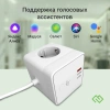 Сетевой фильтр Digma DiPlug Cube 1 белый (CUBE1-3S-3USB-10A)