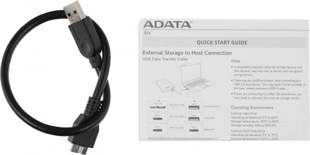Жесткий диск A-Data USB 3.0 2Tb AHD720-2TU31-CBL HD720 DashDrive Durable (5400rpm) 2.5" синий