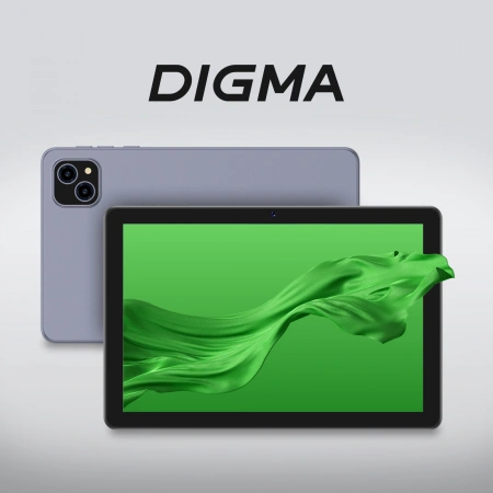 Планшет Digma Q8 SC9863A (1.6) 8C RAM3Gb ROM32Gb 8" IPS 1280x800 4G 2Sim Android 14 серый 5Mpix 2Mpix BT WiFi microSD 128Gb 4500mAh