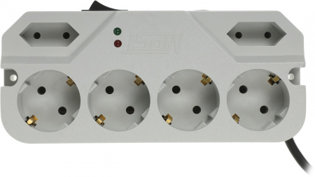 Сетевой фильтр Most СHV 5м (6 розеток) белый (коробка)