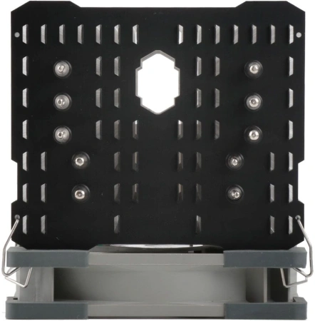 Устройство охлаждения(кулер) Thermalright Macho 120 Rev.B Soc-AM4/AM3+/1150/1151/1200/2011/2066/1700 черный 4-pin 19-25dB Al+Cu Ret (MACHO-120-B)