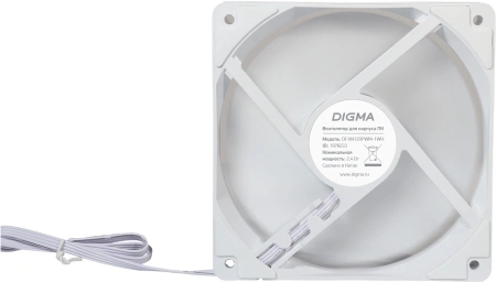Вентилятор Digma DFAN120PWM-1WH 120x120 4-pin Ret