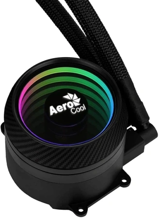 Система водяного охлаждения Aerocool Mirage L240 Black ARGB Soc-AM5/AM4/1151/1200/2066/1700 4-pin 20