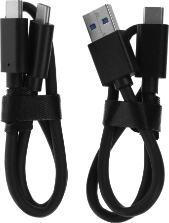 Накопитель SSD Netac USB-C 1TB NT01ZX10-001T-32BK ZX10 1.8" черный