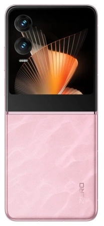 Смартфон Infinix X6962 Zero Flip 512Gb 8Gb розовый раскладной 3G 4G 2Sim 6.9" 1080x2640 Android 14 50Mpix 802.11 a/b/g/n/ac NFC GPS GSM900/1800 GSM1900 TouchSc Protect FM