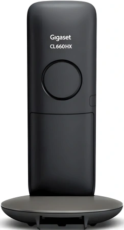 Трубка доп. Dect Gigaset CL660HX HSB RUS черный для CL660