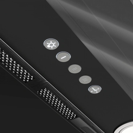 Вытяжка встраиваемая Elikor 60П-1000 черный управление: кнопочное (1 мотор)