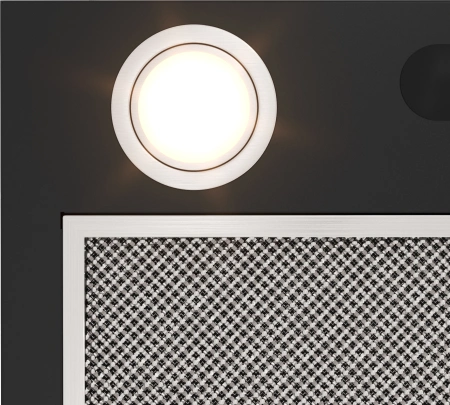 Вытяжка встраиваемая Elikor Врезной блок 52П-400-П3Д черный управление: ползунковое (1 мотор)