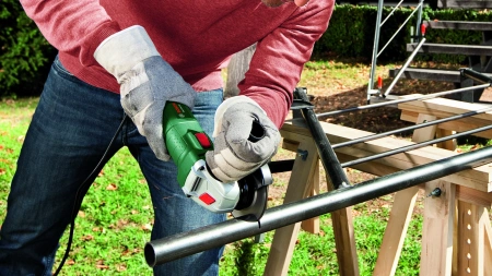 Углошлифовальная машина Bosch PWS 650-125 650Вт 11000об/мин рез.шпин.:M14 d=125мм (06034110R0)