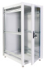 Шкаф коммутационный ЦМО (ШТК-Э-24.6.8-13АА) напольный 24U 600x800мм пер.дв.стекл металл 2 бок.пан. 540кг серый 59кг 180град. 1187мм IP20