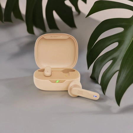 Наушники вкладыши JBL Wave Flex TWS бежевый беспроводные bluetooth