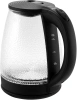 Чайник электрический Vitek VT-7003 1.7л. 2200Вт черный корпус: стекло