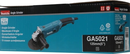 Углошлифовальная машина Makita GA5021 1050Вт 11000об/мин рез.шпин.:M14 d=125мм