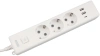 Сетевой удлинитель Powercube PC-5-2M 1.9м (3 розетки) белый (коробка)