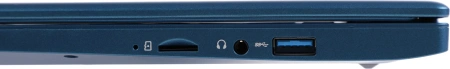 Ноутбук Gateway Ultra Slim 14 Ryzen 5 3500U 8Gb SSD256Gb AMD Radeon Vega 8 14.1" IPS FHD (1920x1080) Windows 11 Home blue WiFi BT Cam (GWNR51416-BL)