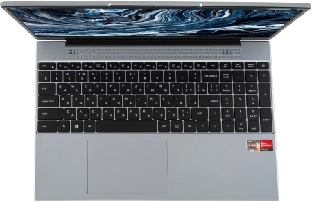 Ноутбук Digma Pro Breve Ryzen 5 Pro 5675U 8Gb SSD512Gb AMD Radeon 15.6" IPS FHD (1920x1080) Windows 11 Professional silver WiFi BT Cam 4500mAh (DN15R5-8DXW06)