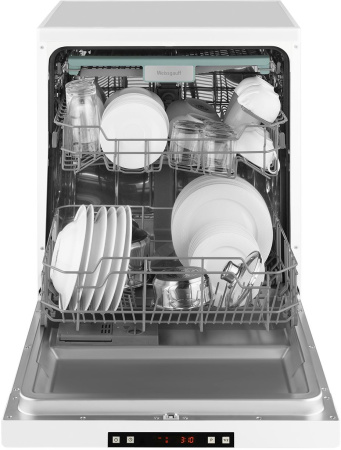 Посудомоечная машина Weissgauff DW 6035 белый (полноразмерная)