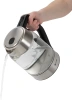 Чайник электрический Vitek VT-7043 1.7л. 2200Вт прозрачный/черный корпус: стекло