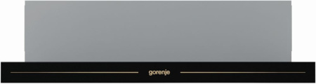 Вытяжка встраиваемая Gorenje BHP62CLB антрацит управление: кнопочное (1 мотор)