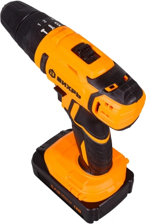 Дрель-шуруповерт Вихрь ДА-18Л-2кУ аккум. патрон:быстрозажимной (кейс в комплекте) (72/14/17)